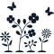Lush gardens