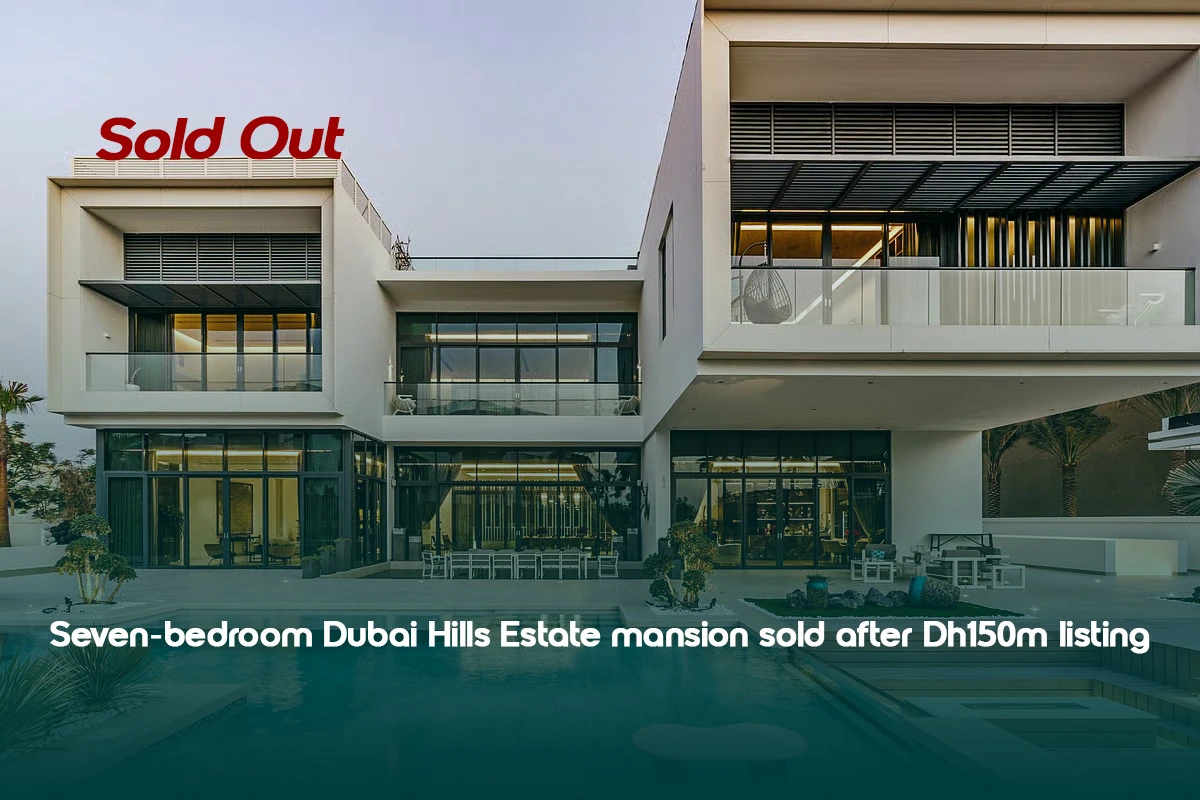 Seven-bedroom Dubai Hills Estate mansion sold after Dh150m listing