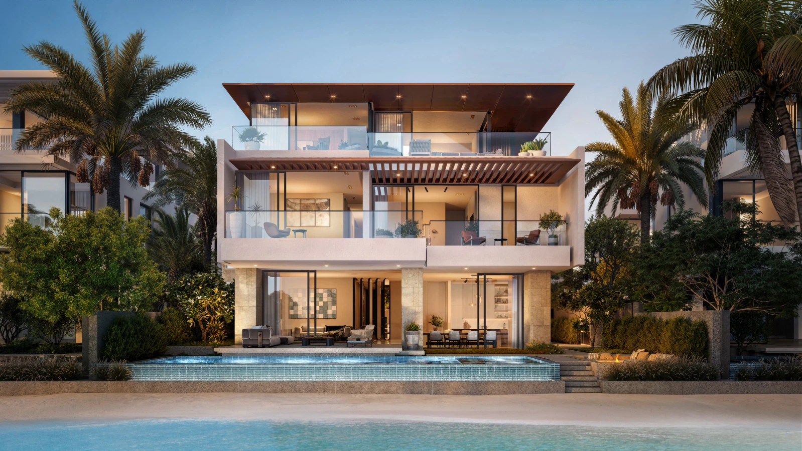 THE LATEST BEACH AND CORAL VILLA COLLECTIONS AT PALM JEBEL ALI
